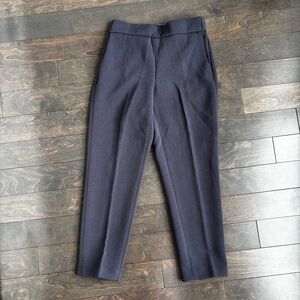 Aritzia Babaton blue-grey trousers
